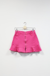 Różowa spódniczka mini, ZARA, 36 (S)