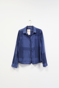 Granatowa koszula w kratę, LEE, 38 (M)