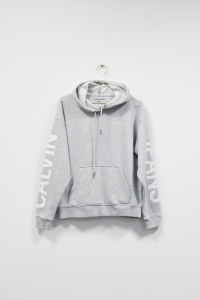 Szara bluza z kapturem, CALVIN KLEIN JEANS, 36 (S)