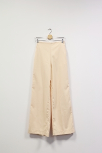 Kremowe spodnie z prostą nogawką, NOWE, BAUM UND PFERDGARTEN, 34 (XS)