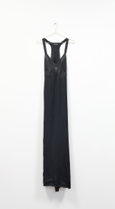 Czarna sukienka maxi, ZARA, 36 (S)