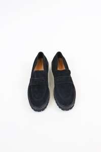 Czarne zamszowe/skórzane mokasyny, NOWE, KAZAR, 38