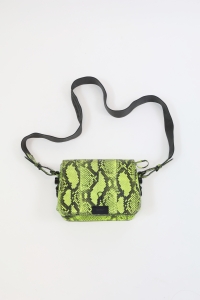 Torebka we wzór wężą, OFF WHITE