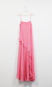 Różowa warstwowa sukienka, 36/38 (S/M)