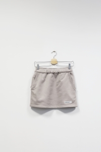 Beżowa  dresowa spódniczka mini, FEMSSY, 36 (S)