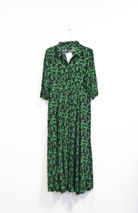 Długa sukienka w zielone kwiatki, NEXT, 38 (M)