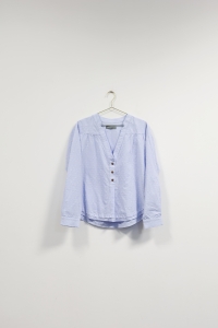 Błękitna bluzka w białe kropki, 303 AVENUE, 36/38 (S/M)