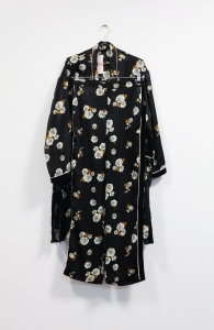 Komplet w kwiaty spodnie i kimono, ZARA, 38 (M)
