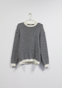 Sweter w paski, ZARA, 38 (M)