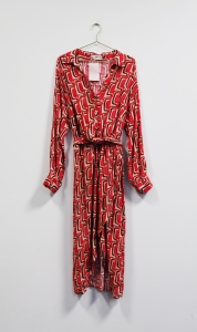 Sukienka we wzory, MANGO, 38 (M)