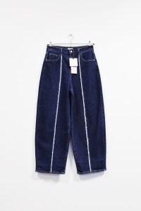 Grantowe spodnie jeansowe, LUMINA, M