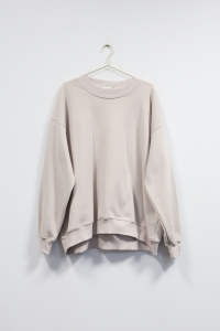 Caffe latte bluza bawełniana Cheer long, NOWA, PATCHOULI, MAXI 38/40 (M/L) 