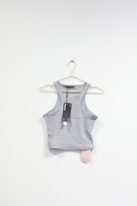 Szary top w prążek,  FEMSSY, NOWY, 36 (S)