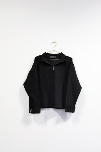 Czarna bluza, CUORI E PICCHE, 36 (S)