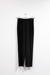 Czarne materiałowe spodnie, NOWE, EZURI, 38 (M)