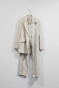 Lniany komplet marynarka + spodnie, BIZUU, 34/36 (XS/S) 