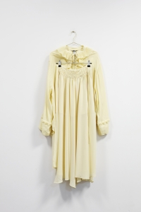 Masełkowy komplet (bluzka + spódnica), H&M EDITION, 34 (XS)