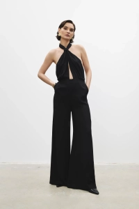 Kombinezon Jean Jumpsuit Black, DUENDE 