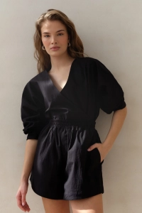 Szorty Harlow Shorts Black, DUENDE 