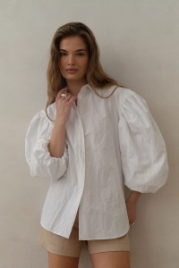 Serata Shirt White, DUENDE