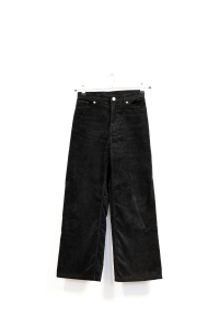 Czarne spodnie sztruksowe, MONKL, 34 (XS)