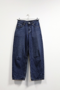 Granatowe spodnie jeansowe, H&M, 38 (M)