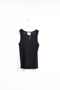 Czarny prążkowany top, Timeless, NOWY, JOYINME, 34/36 (XS/S)