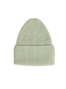 Czapka typu Beanie z włoskiej wełny merino, HVID, mint