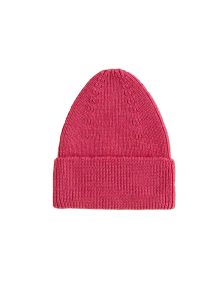 Czapka typu Beanie z włoskiej wełny merino, HVID, lollipop