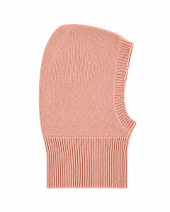 Kominiarka, 100% merino, HVID, rose 