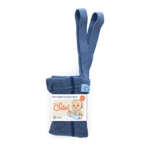 Legginsy/rajstopy z szelkami – Steel Blue Blend/ Silly Silas