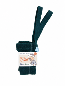 Legginsy/rajstopy z szelkami – Wooly Blue Sapphire Footless/ Silly Silas 